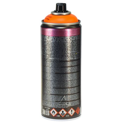 Artikel Spraymaling spray lysende maling orange graffiti 400ml