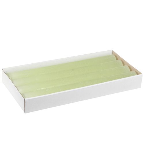 Artikel Pindelys limegrønne ensfarvede lys 34x300mm 4 stk