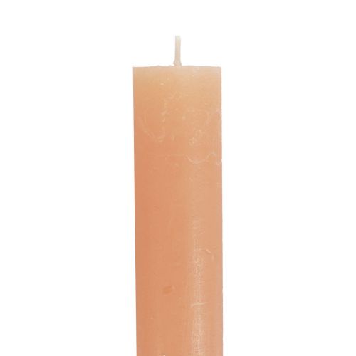 Artikel Pindelys indfarvet Ferskenlys orange 34×300mm 4 stk