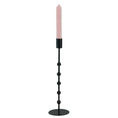 Artikel Pind lysestage metal lysestage sort H30cm