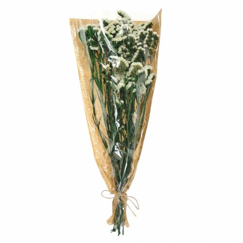Floristik24 Buket tørrede blomster hav lavendel hvid 40–55cm 120g