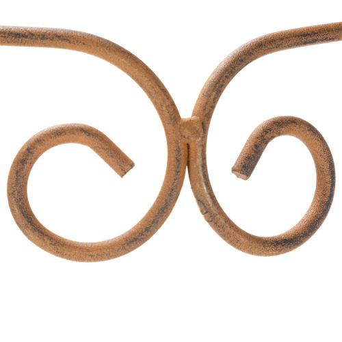 Artikel Espalier, klatrehjælp, buet dekorativt element til blomsterbede og plantekrukker, 75 cm