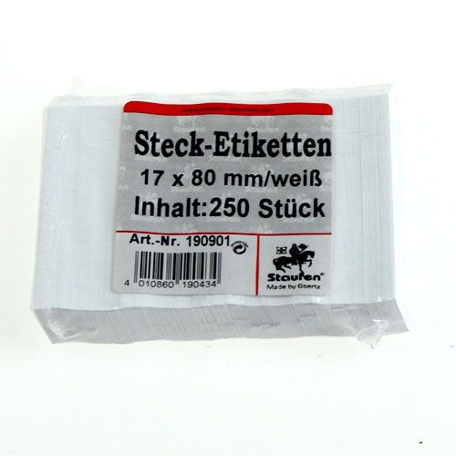 Artikel Stick-on labels 17mm x 80mm 250 stk