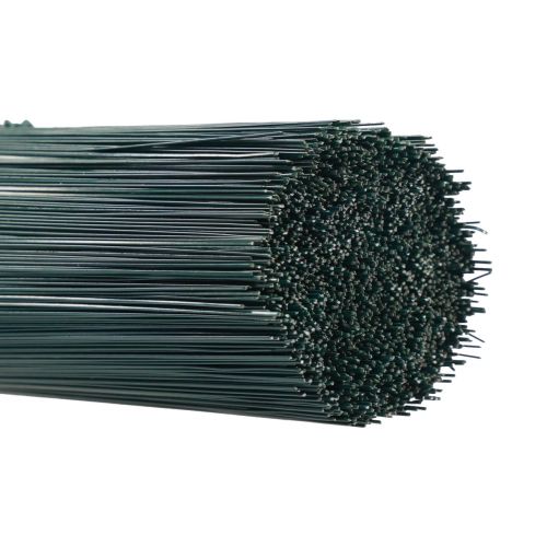 Artikel Plug-in wire grøn blomstret wire wire Ø0,4mm 30cm 1kg