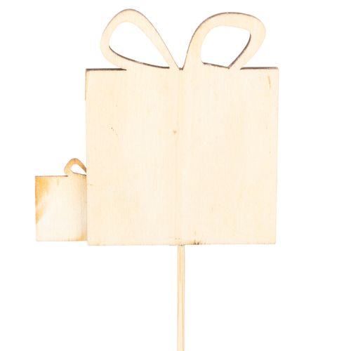 Plantemarkører gavesæt, trædesign, 31 cm, 12 dele | Floristik24.dk