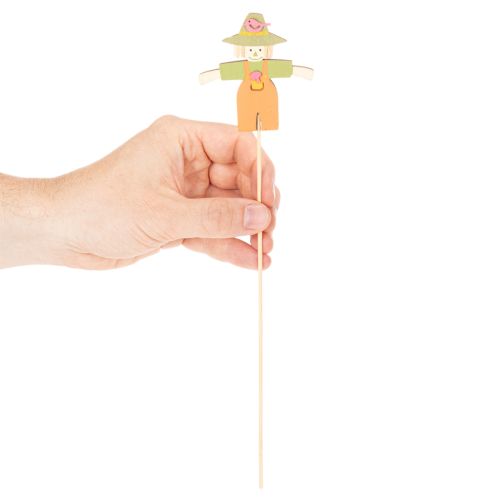 Træfugleskræmseldekorationer, assorterede farver, 30 cm, 12 stk. | Floristik24.dk