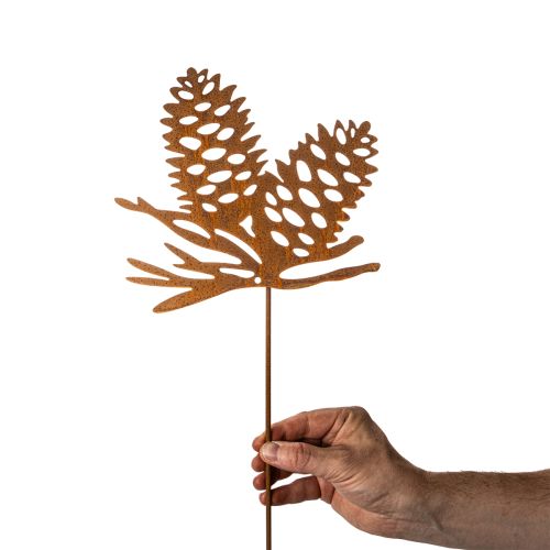 Metal kogledekoration, koglemotiv, 96 cm | Floristik24.dk