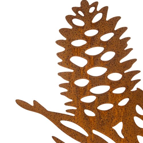 Metal kogledekoration, koglemotiv, 96 cm | Floristik24.dk