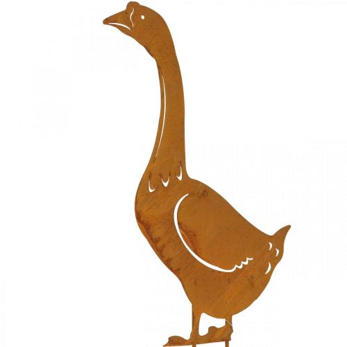Floristik24 Patina Have Stake Goose Retro H42,5cm