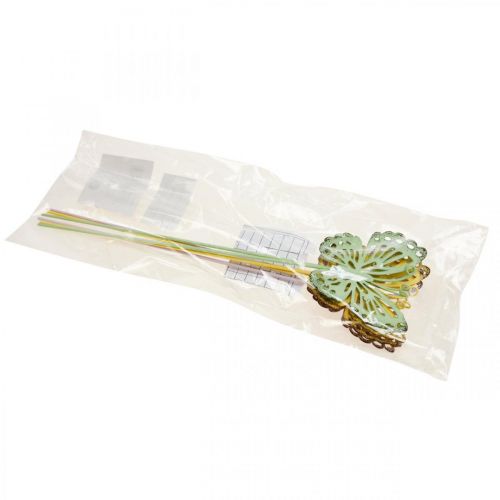Artikel Havespil sommerfugl metal trefarvet L25cm 6stk