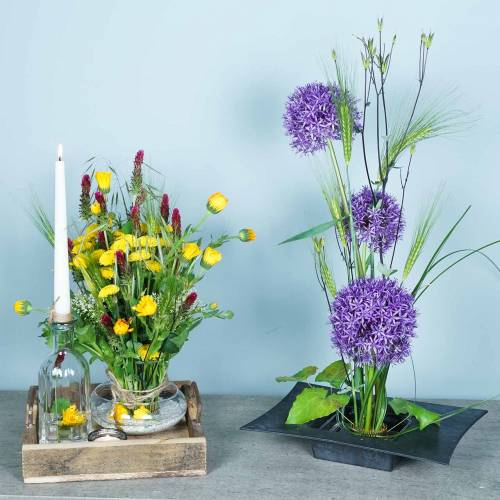 Artikel Blomsterpindsvin Kenzan Ikebana Messing Rund Ø 40mm