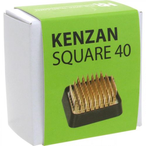 Artikel Plug-in pindsvin Kenzan firkantet blomst pindsvin messing 40×40mm