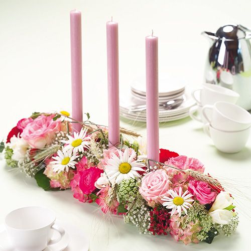 Artikel Blomsterskum dekoration super med klæbestrimler 2 stk