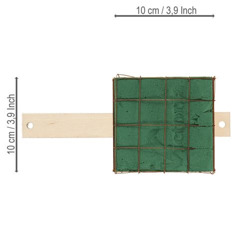 Artikel Blomsterskumsten Florette Eco med træ 10×10 cm