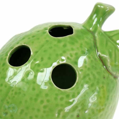 Floristik24 Stentøjsvase Lemon Lime Green 15cm
