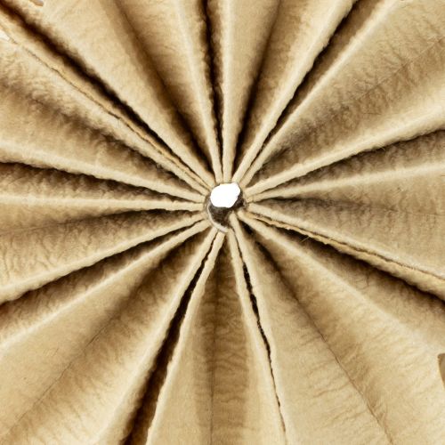 Artikel Papirstjerner, naturlige farver, Ø10 cm, 6 stk.