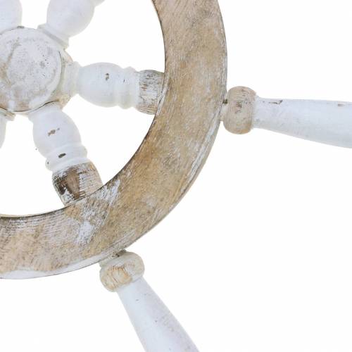 Floristik24 Dekorativt rattetræ hvid 35cm