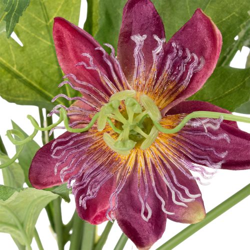 Artikel Kunstig blomsterbuket med farverige blomster, kunstfærdigt arrangeret til stilfuld dekoration, 60 cm