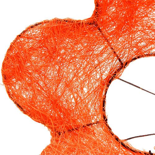 Artikel Sisal blomstermanchet orange Ø20cm 10stk