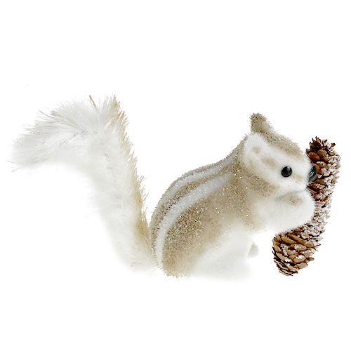 Floristik24 Chipmunk brown med kegler 21x14cm