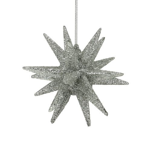Artikel Stjerner med glimmerchampagne 11,5cm 4 stk