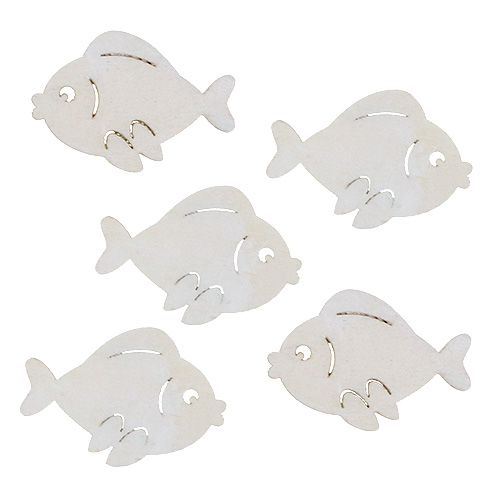 Spred fisk hvid 4cm 48 stk