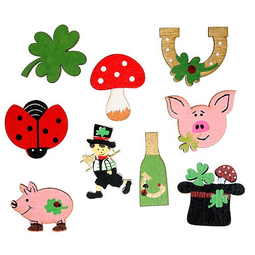 Floristik24 Giveaway nytårsaften 3,5 cm farvet 54stk