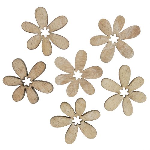 Floristik24 Spredte dekorationsblomster 2cm natur 144p