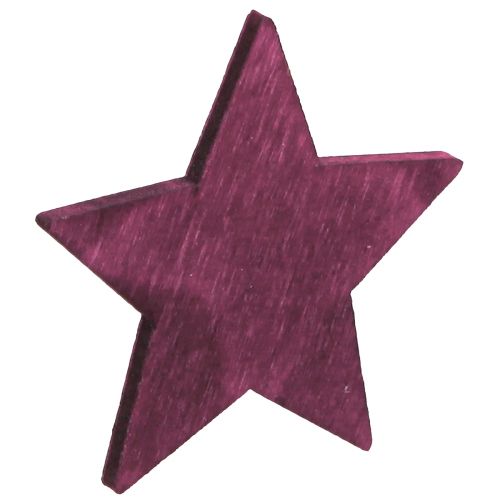 Artikel Scatter dekoration træ julestjerner 3 farver Ø4cm 72 stk