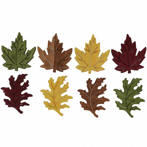 Floristik24 Scatter dekoration blad ahorn eg 4cm 72 stk