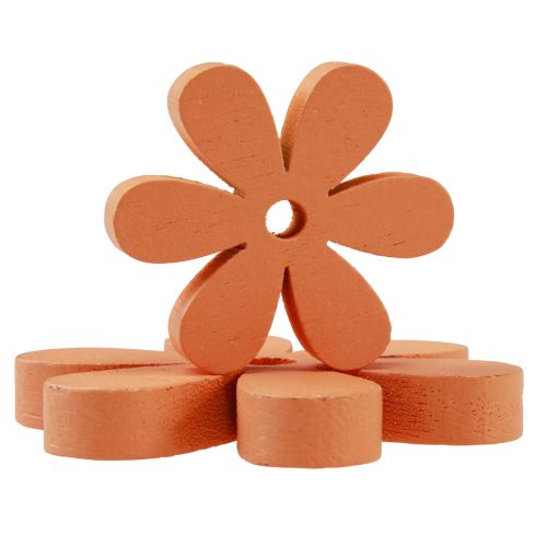Artikel Scatter dekoration træ blomster blomstrer orange sommer Ø2–6cm 20 stk