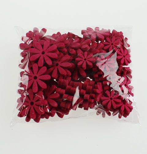 Floristik24 Filtblomst sæt i lyserød 96stk