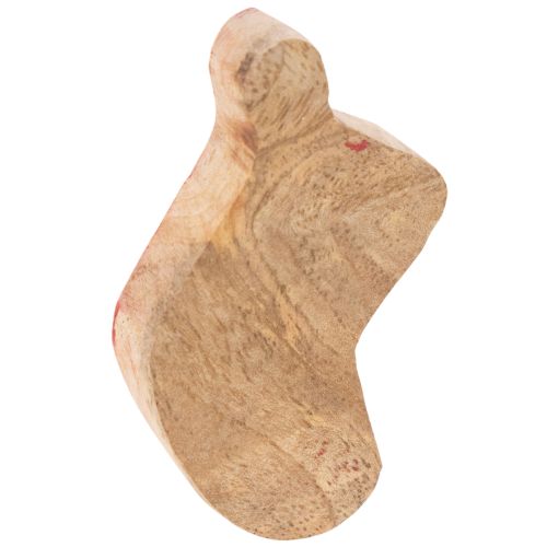 Prikkede sokker, julebordspynt, 6 cm, 8 stk. | Floristik24.dk
