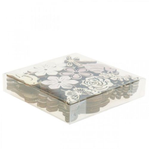 Artikel Spred dekoration blomster dyr blanding sommerdekoration B3–4cm 72 stk