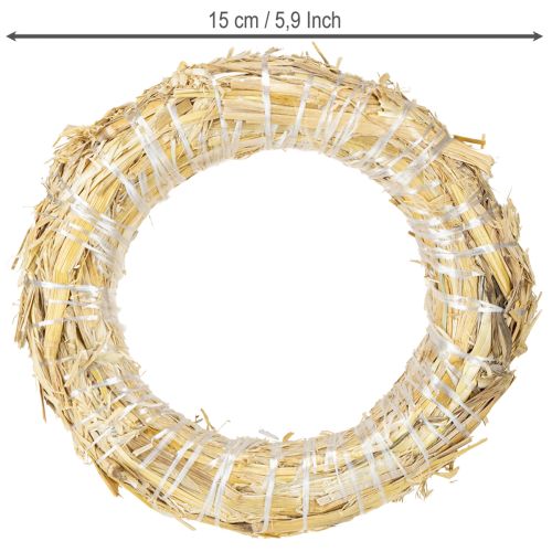 Artikel Stråkrans blank lille stråkrans 15 cm 3 cm 10 stk