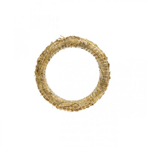 Halmkrans 20/4cm 10 stk