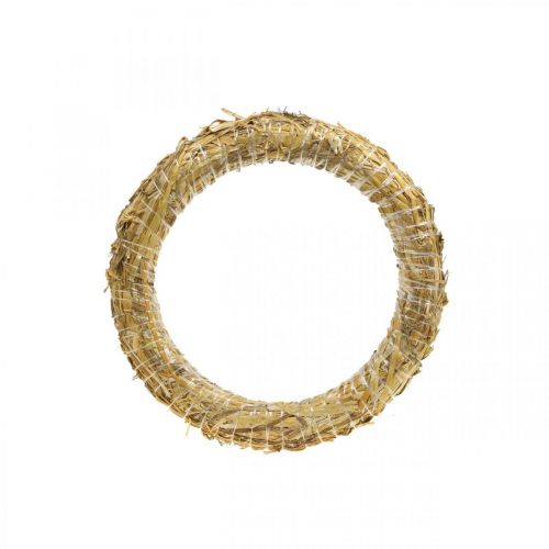 Halmkrans 25/4cm 10stk