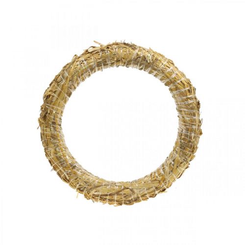 Floristik24 Halmkrans 30/4cm 10 stk