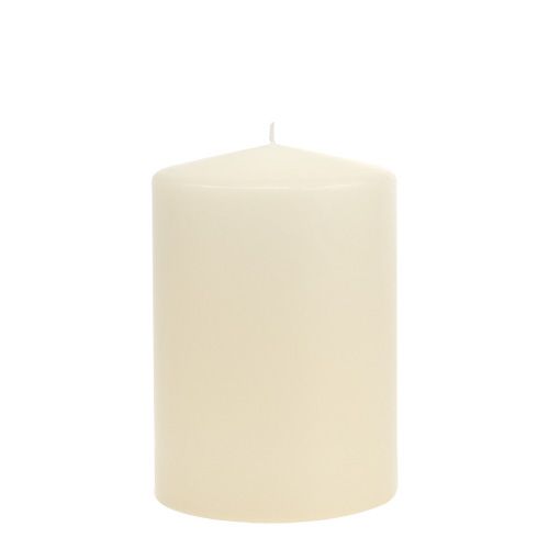 Floristik24 Søjlelys 150/100 creme 4 stk