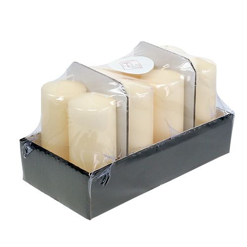 Artikel Søjlelys 150/60 creme 8stk