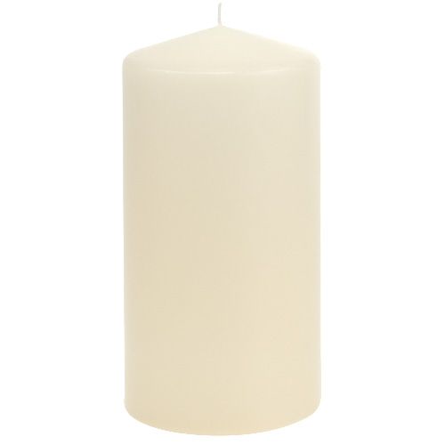 Søjlelys 200/100 creme 4stk