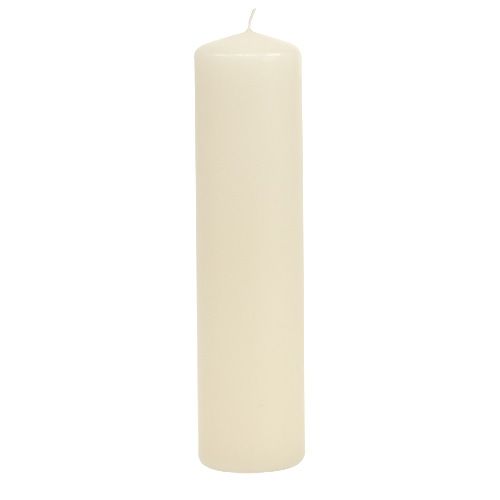 Søjlelys creme adventslys stearinlys 200/50mm 24 stk