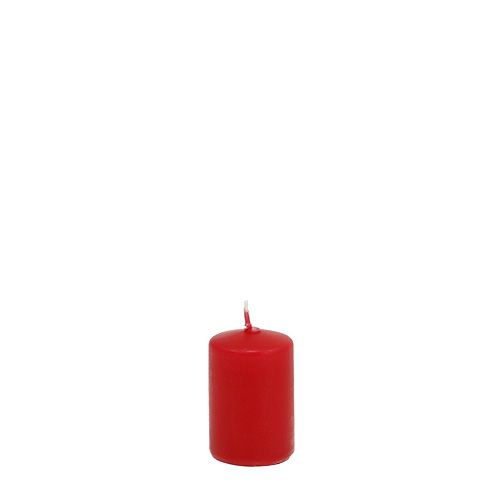 Artikel Søjlelys røde adventslys små lys 60/40mm 24 stk