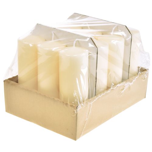 Artikel Søjlelys cremelys H145mm Ø50mm creme 12stk