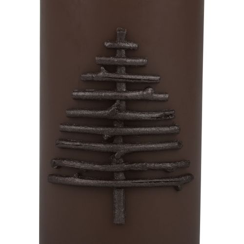 Artikel Julelys julelys mørkebrun 150/70mm
