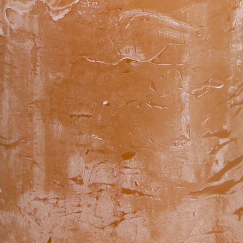 Artikel Søjlelys karamellys ensfarvet 60x100mm 4 stk