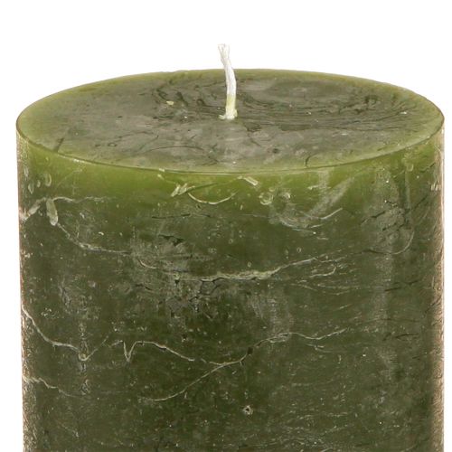 Artikel Søjlelys ensfarvede 3 farver grøn 70×80mm 12 stk
