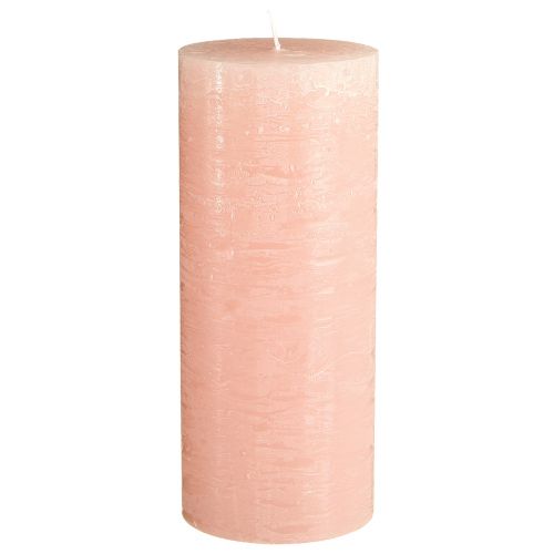 Artikel Søjlelys ensfarvede lys pink lys pink 85×200mm 2stk