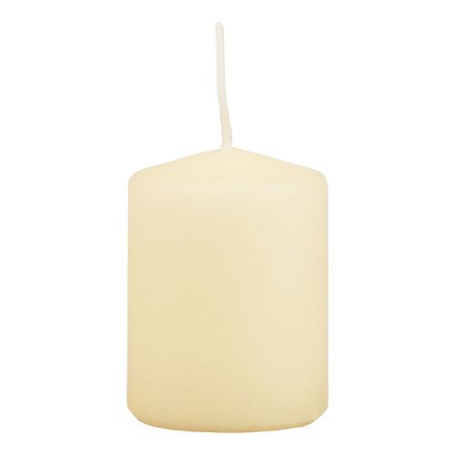 Søjlelys creme adventslys små 70/50mm 24 stk