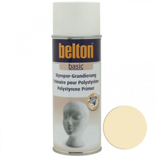 Floristik24 Belton basic styrofoam primer special spray beige 400ml